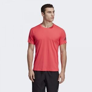 New Adidas Mens Freelift Climachill Tee Red